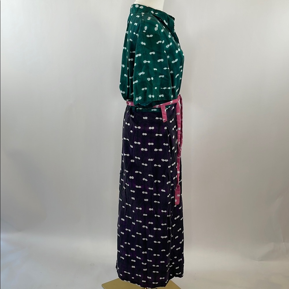 Busayo Polka Dot Shirt Midi Dress, 16 - Picture 13 of 16